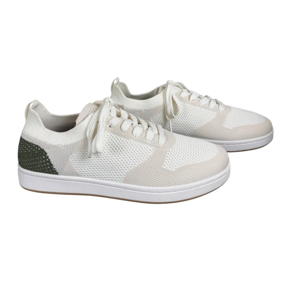 Suavs The 247 Sneaker White Colorblock Women’s 9.5 Casual Comfort Lace-Up Knit - Picture 3 of 12